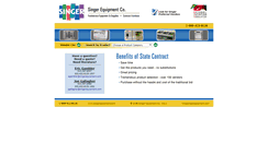 Desktop Screenshot of pa.singerequipment.com
